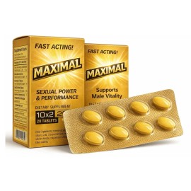 Comprimidos amarillos de fin de semana 60 mg suplemento de rendimiento 100% natural 10 comprimidos