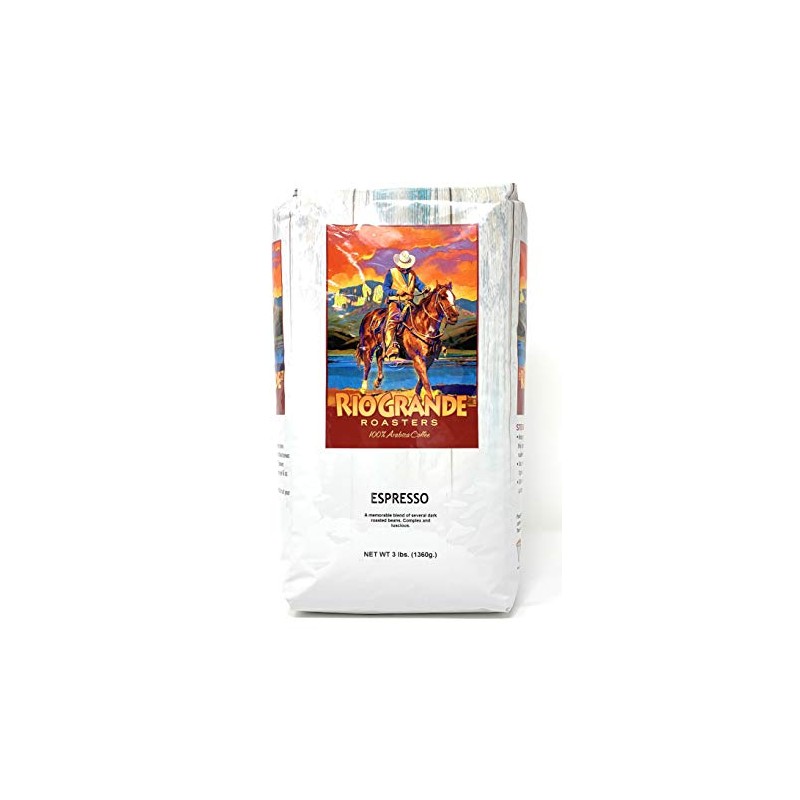 Espresso - Rio Grande Roasters 3 Lb. Bag Whole Bean