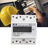 Energy Meter 1 Phase 2 Wire 4P Digital LCD Kwh