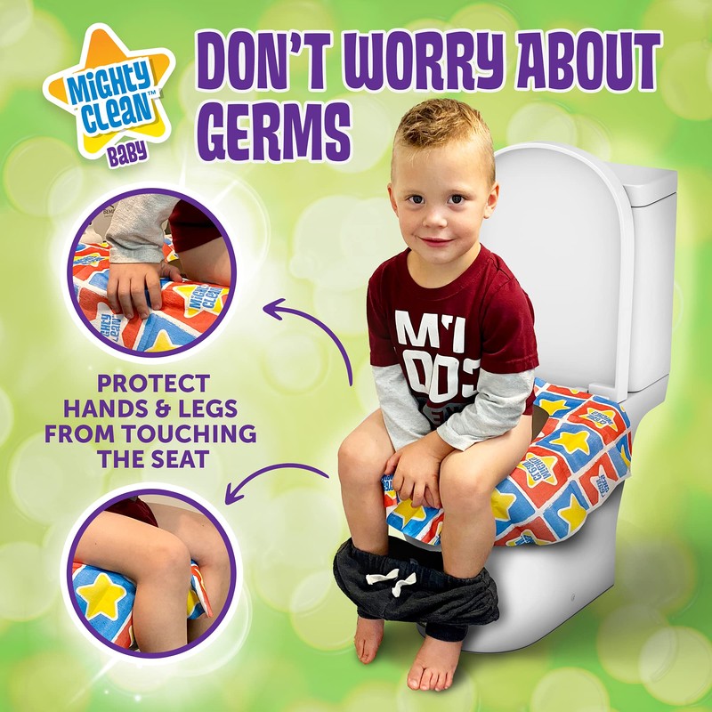 Mighty Clean Baby Disposable Toilet Seat Covers