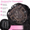 Hair Toppers for Women 16 Inch Synthetic Lightweight Natural