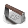 SoHo Grilling Gift for Dad Round BBQ Smash Burger Hamburger Press “Dad Grill Boss”