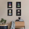 Cassette Tape and Case Display Frame with EVA Foam Lining