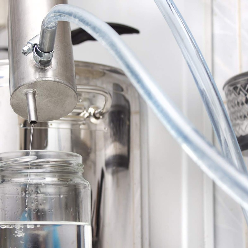 STEIGNER SBS Transparent PVC Fuel Hose, Water Hose