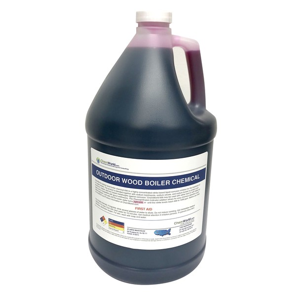 Boiler Rust Inhibitor - Wood Boiler Chemical - Boiler Chemical - 1 Gallon - Treats 250 to 500 gallons of Fresh Water