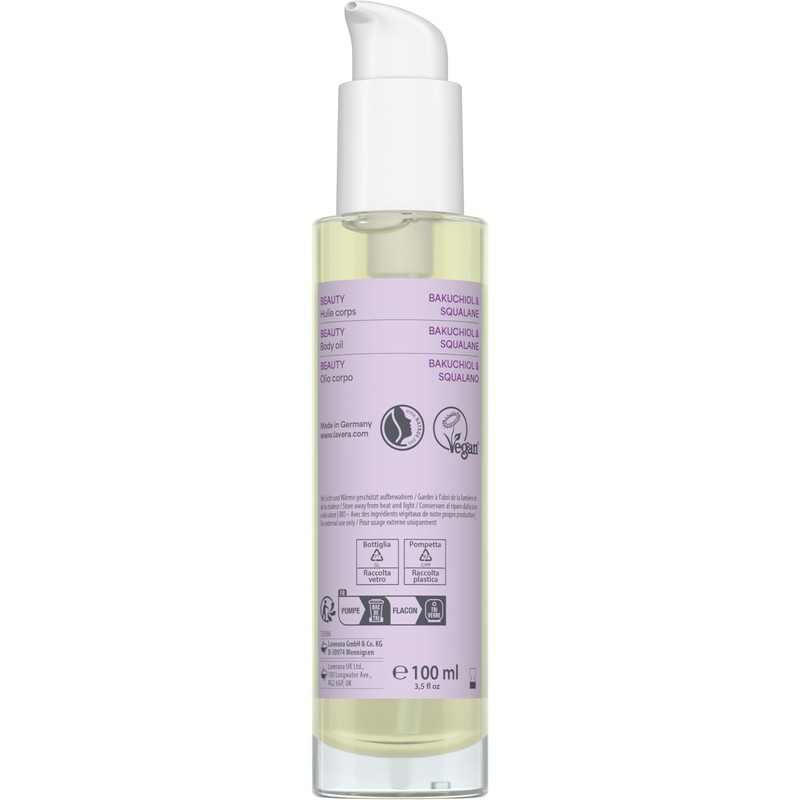 lavera Beauty Body Oil - Smooth Skin Complexion - Regenerating