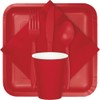 Creative Converting Party Supplies, One Size, Classic Red