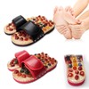 Agate Stone Gravel Acupressure Slippers Office Diet Foot Massage For guest men 2ea