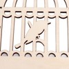 Wooden Chocolate Display Stand Bird Cage Style Dessert Display Shelves