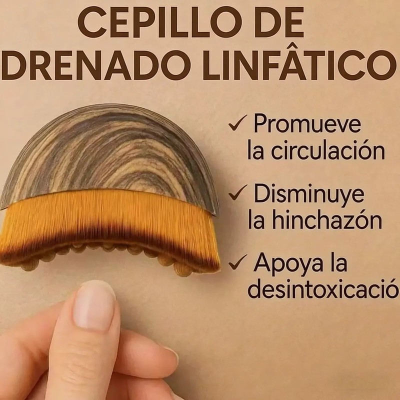 Cepillo Facial Para Linfático Drenaje Cepillo Para Cepillado