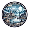 Kamloops British Columbia Souvenir Die Cut Decorative Flat Magnet 4-Inch