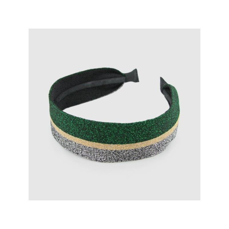 Lala 라라 트윙클 실버그린 헤어밴드(LALAH197) LALA Twinkle Silver Green Hairband