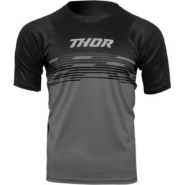 Thor XS Black/Gray Assist Shiver Jerseys