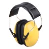 Yellow Baby Ear Protection Noise Cancelling Earmuff Efficient Foldable Adjusting