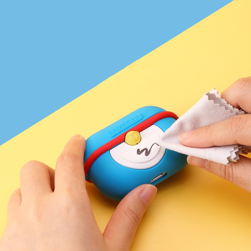 Cartoon Bluetooth Earbuds Cover Silicone Cute Doraemon Wireless Bluetooth Earphone