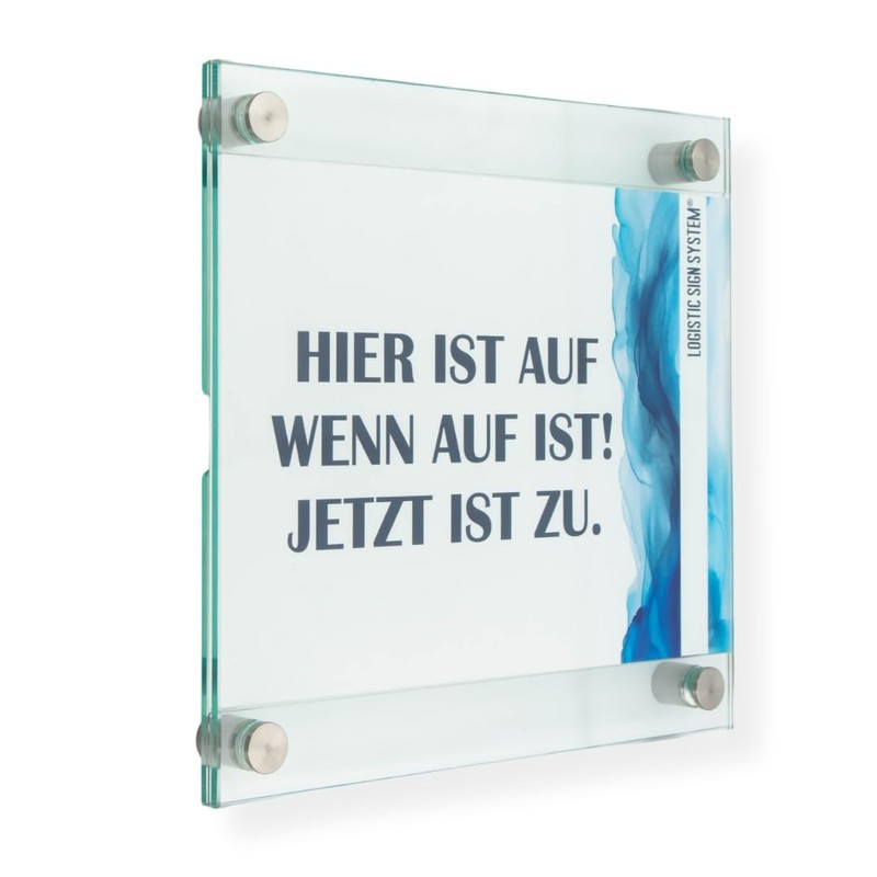 Logistic Sign System Removable frame, quick exchange of information with