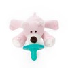 WubbaNub Infant Pacifier - Pink Bear
