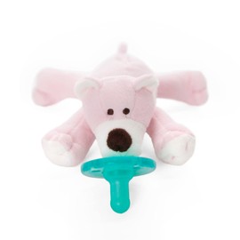 WubbaNub Infant Pacifier - Pink Bear