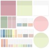 Transparent Sticky Notes,920 Sheets Waterproof Clear Sticky Notes,Clear Post It