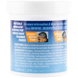 WaveBuilder Oil Jel Pomade Medium Hold, 3.5 OZ