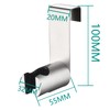 Stainless Steel Bidet Holder, Biveah Handheld Bidet Sprayer Hanger Hook