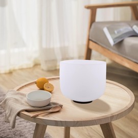 7inch 8inch 9inch Crystal singing bowls set sound bowl for healing Mindfulness, Meditation, Yoga, Spiritual and Body Healing Chakra Bowl (7G+8F+9C, 7inch+8inch+9inch with Travel bag)