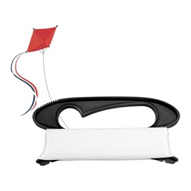 100 meters Flying Kite Line String Kite Winder String Handle with Winding Board Outdoor Sports Tool Kites String 1 Black