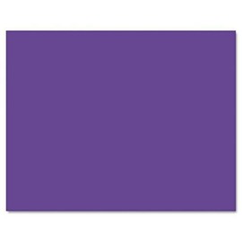 PACON CORPORATION 54481 Railroad Board, 4-Ply, 22 x 28, Purple, 25 Sheets/CT
