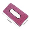 Bling Leather Tissue Box, Glitter Tissue Box for Car Sun