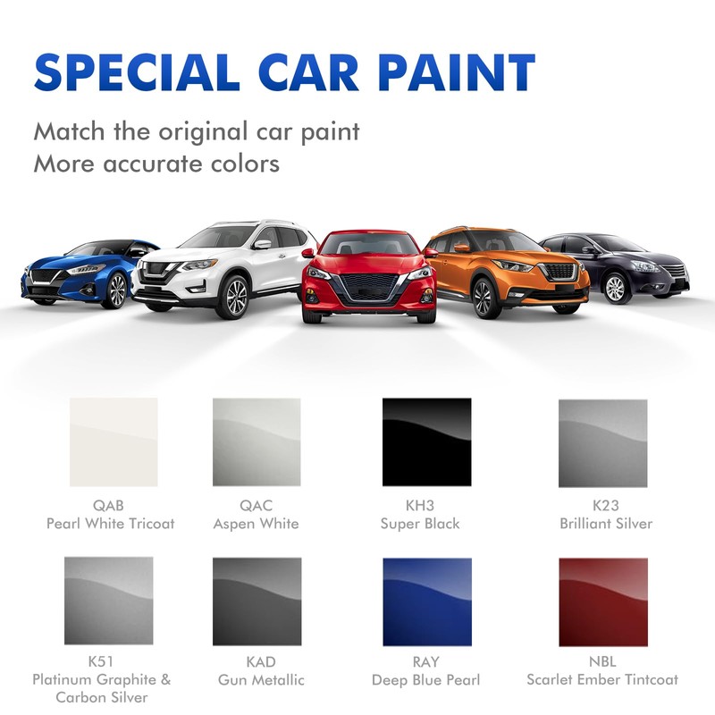 XTryfun RAY Deep Blue Pearl Touch Up Paint for Nissan,