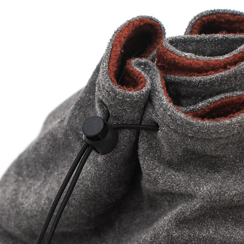 Drawstring Cord 100 Pcs Toggles for Drawstrings and 15m/49ft Black