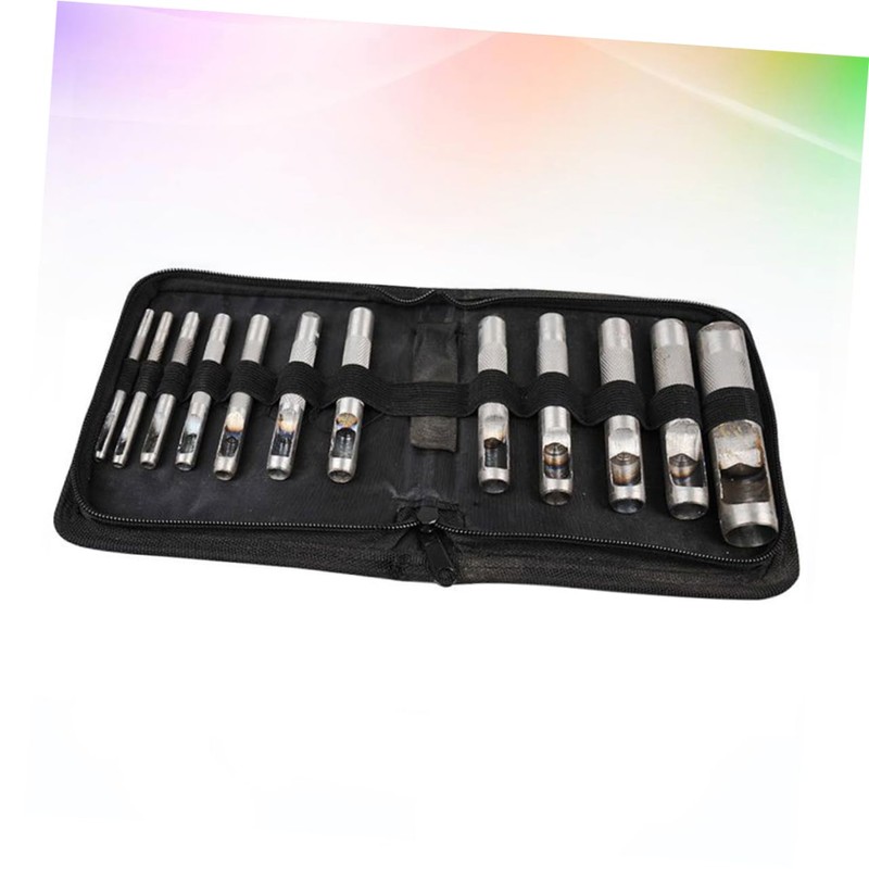 SHINEOFI 1 Set Leather Hole Punch Punch Chisel for Leather