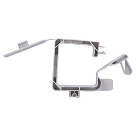 Voxura Cable Holder Wall Ceiling NYM 3 x 1.5 mm² for 20 Cables Combinable Grey Pack of 24