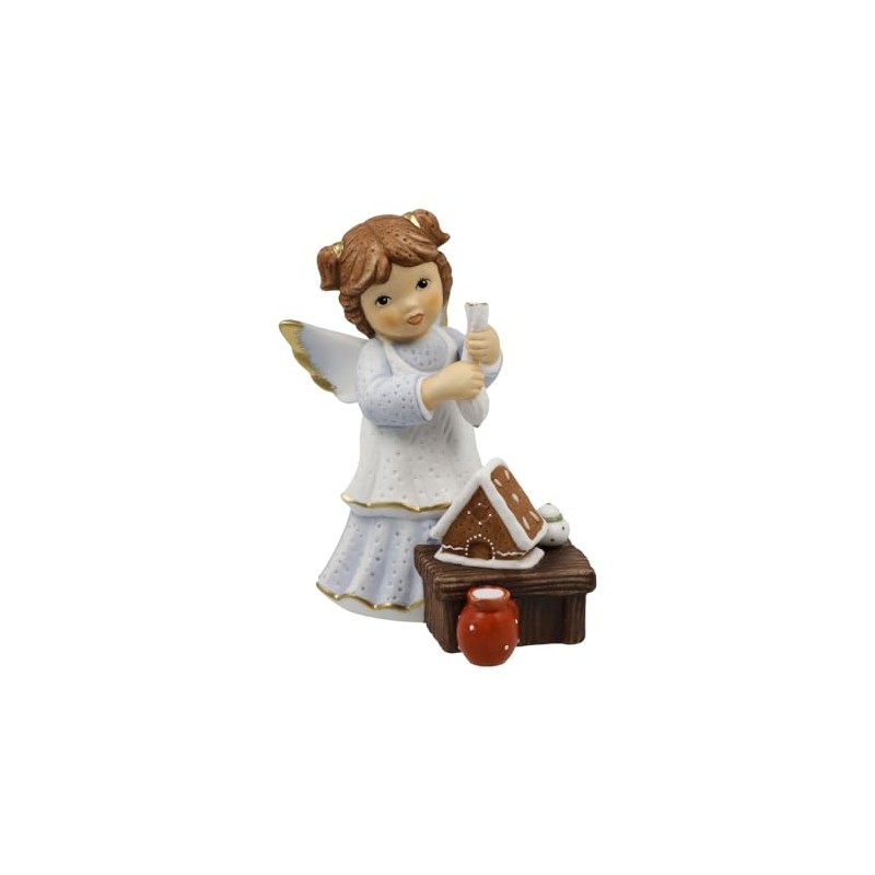 Goebel Angel Figurine Sweet Crispy House Christmas Bakery Nina &