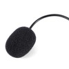 Akozon Black External 3.5mm Microphone Clip On Microphone Adapter Cable