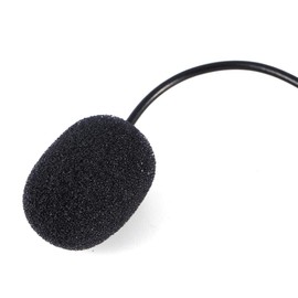 Akozon Black External 3.5mm Microphone Clip On Microphone Adapter Cable for GoPro Hero4 3 3