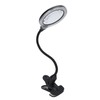 Magnifying Glass Light with Clip 3X 10X 2 Levels Brightness