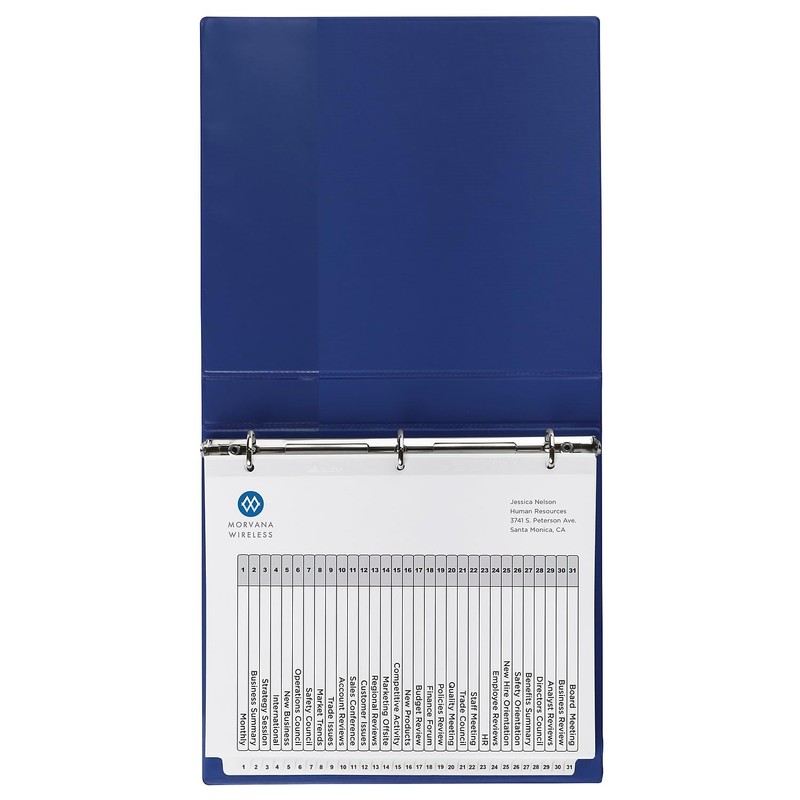 Avery Ready Index Table of Content Dividers for Laser/Inkjet Printers,