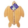 Totally Bamboo Sea Turtle Shaped Cutting Board and Charcuterie Serving