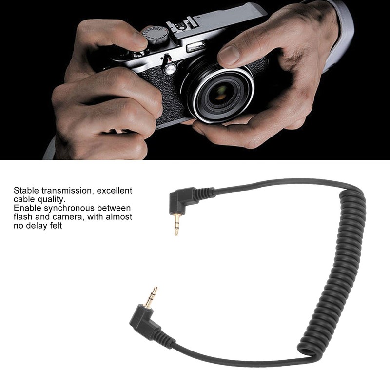 2.5mm F2 Camera Remote Control Shutter Release Cable Cord, for