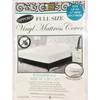 Vinyl Mattress Cover Zippered Encasement Protector Heavy Duty Deep Pocket