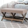 Fuloon Waterproof Dining Bench Cover, Removable Bench Slipcover Washable Bench
