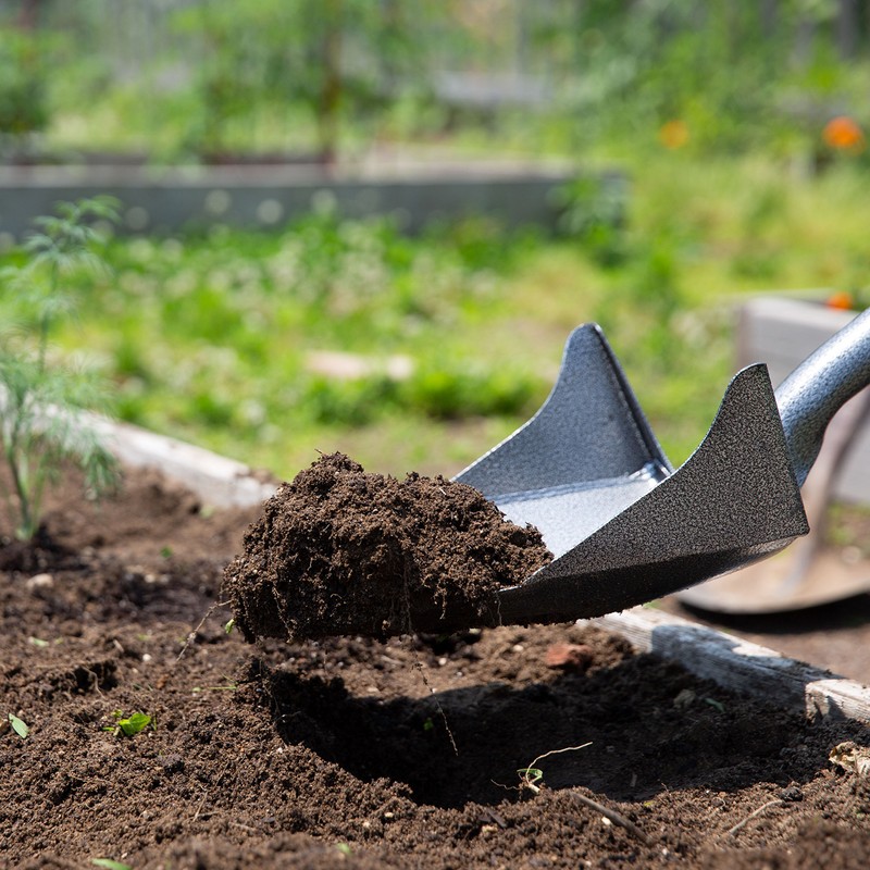 ROOT ASSASSIN One Shot Garden Shovel - 60" Straight Handle,