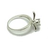Sterling silber ring mit 5mm CZ 925 Empress R001730
