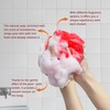 Bath Shower Loofah with Strawberry-Scented Soap – Soft & Exfoliating