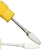 Yellow 2.35 mm Shank Nail Drill Set Cuticle Polishing Bits
