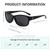 Eyekepper Sun Reader Plastic Frame Round Bifocal Sunglasses, tortoise frames