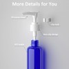 Apstaqeoo 6Pcs 100ML Empty Travel Bottles Plastic Pump Bottle Lotion