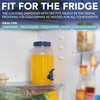 HEFTMAN Plastic Beverage Dispenser with Tap, 3L Cold Water Dispenser