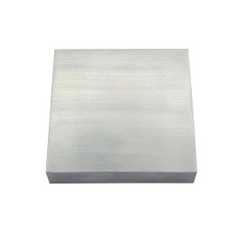 Unbranded Set of 2 Different Bench Blocks Steel Square 4" x 4" x 3/4" - Metal Forming Tool